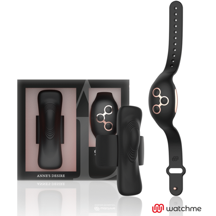 ANNE’S DESIRE – PANTY PLEASURE TECNOLOG A WATCHME PRETO/OURO
