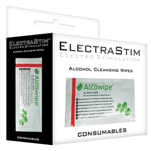 ELECTRASTIM – PACOTE DE SAQUETAS DE LIMPEZA ESTÉRIL