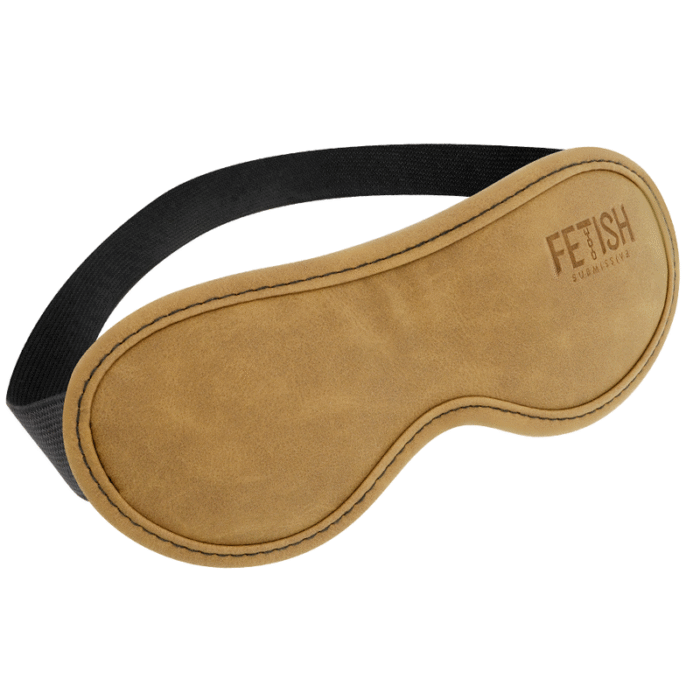 FETISH SUBMISSIVE ORIGEN – MSCARA DE COURO VEGANO COM FORRO DE NEOPRENE
