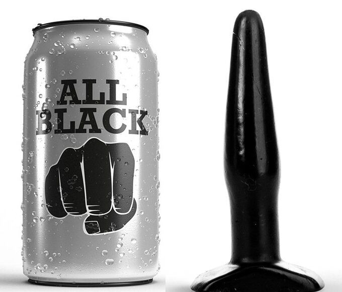 ALL BLACK – PLUG PRETO 11 CM