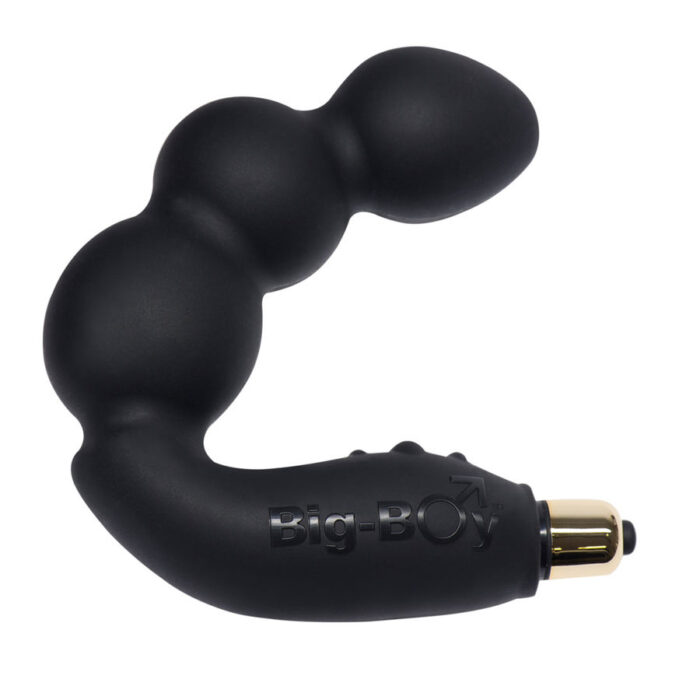ROCKS-OFF – ESTIMULADOR BIG-BOY 7V MASCULINO G-SPOT PRETO