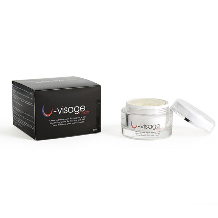 500 COSMETICS – CREME U-VISAGE CREME PARA CUIDADOS COM A PELE DE PESCOÇO DE FACE