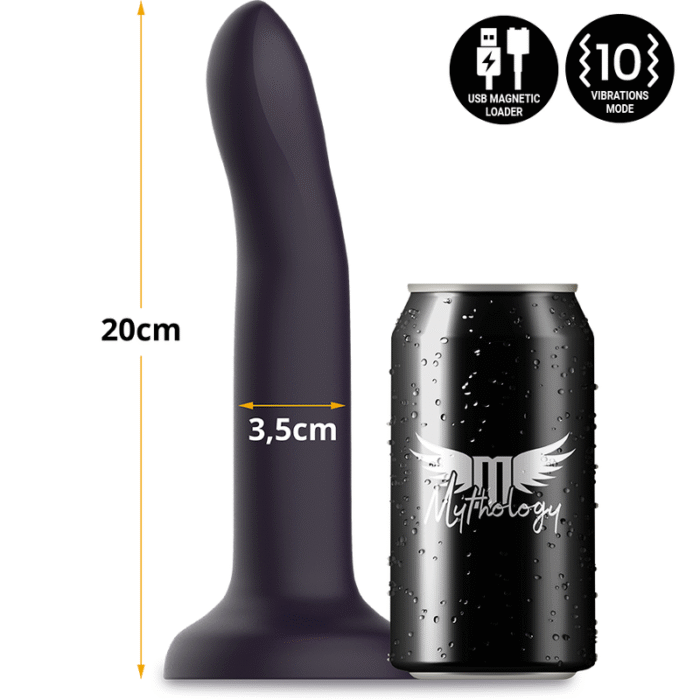 MYTHOLOGY – DUMAN MYSTIC DILDO L – VIBRADOR COMPATÍVEL COM A TECNOLOGIA WATCHME WIRELESS