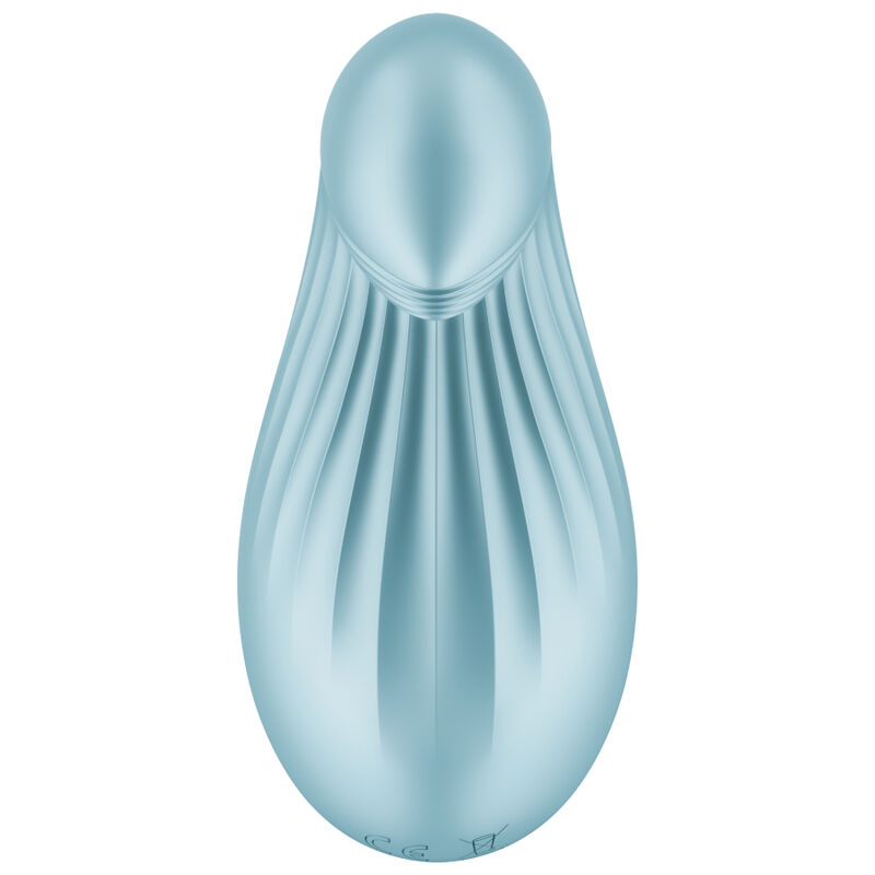 SATISFYER - VIBRADOR LAY-ON DIPPING DELIGHT AZUL - Image 3