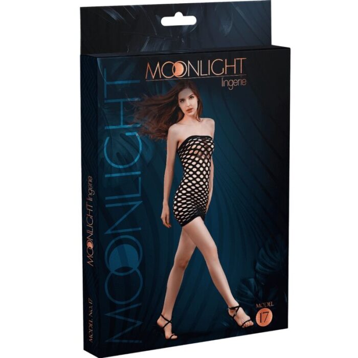 MOONLIGHT – VESTIDO DE MALHA MODELO 17 PRETO TAMANHO ÚNICO