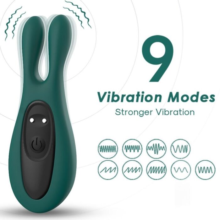 ARMONY – ESTIMULADOR E VIBRADOR COELHO VERDE