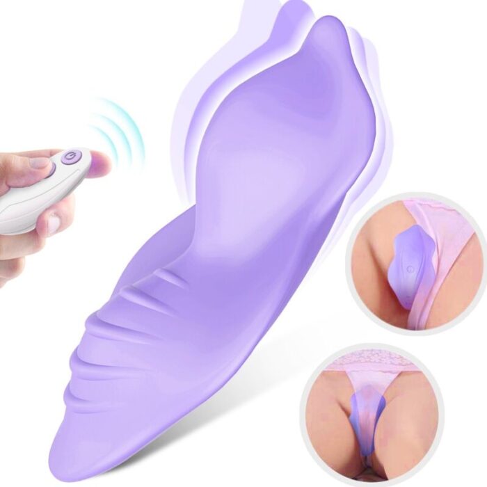 ARMONY – WHISPER WEARABLE CALÇAS VIBRADOR DE CONTROLE REMOTO ROXO