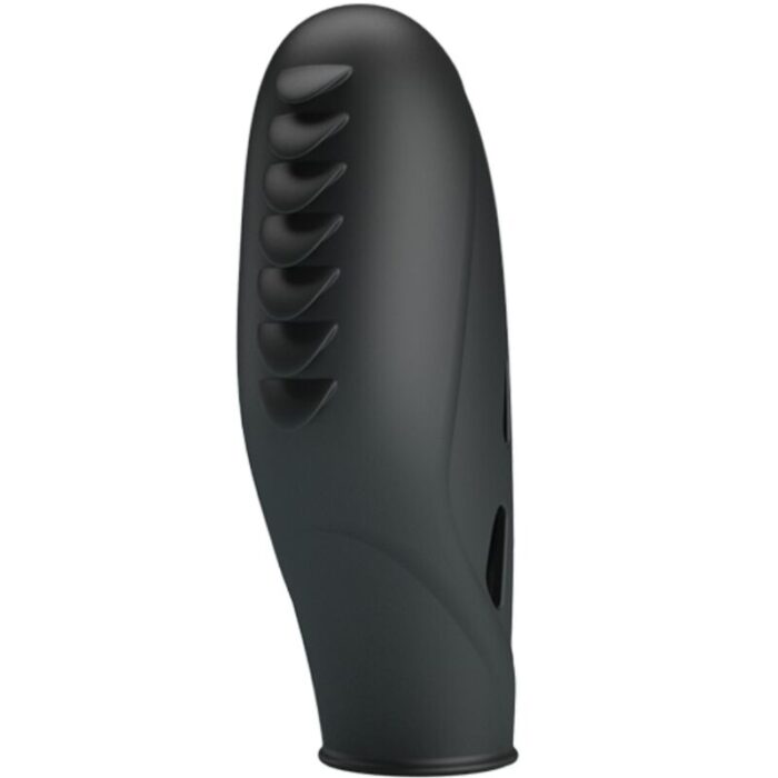 PRETTY LOVE – VIBRADOR DE DEDO DE SILICONE GILO PRETO