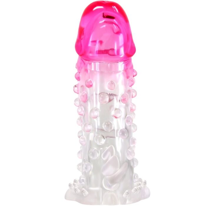 PRETTY LOVE – BAINHA DE AMPLIAÇÃO REALISTA WILFORD COM PÊNIS EM RELEVO ROSA
