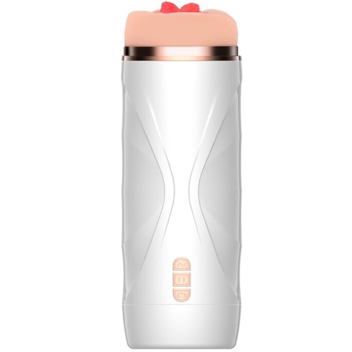 SHEQU – MASTURBADOR VAGINA RILEY COM VIBRAÇÃO E ONDAS ESTIMULANTES