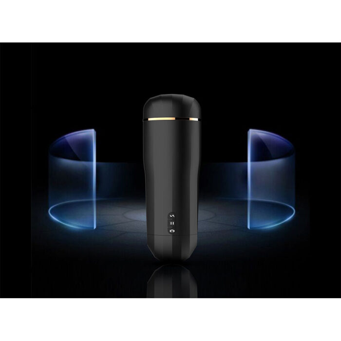 SHEQU – MASTURBADOR SNOW VAGINA COM VIBRAÇÃO E ONDAS ESTIMULANTES