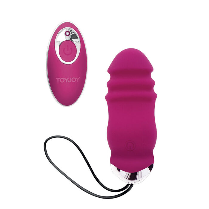 TOYJOY – FELICIDADE SUNN SIDE PARA CIMA E PARA BAIXO VIBRADOR FÚCSIA CONTROLE REMOTO