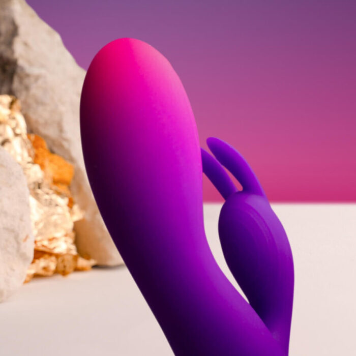 ROCKS-OFF – VIBRADOR GLO-GIRL PURPLE RABBIT