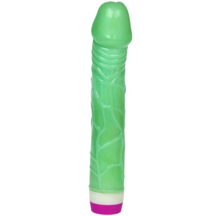 BAILE – VIBRADOR WAVES OF PLEASURE 23 CM VERDE