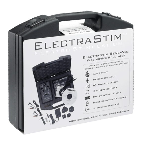 ELECTRASTIM – ESTIMULADOR SENSAVOX E-STIM