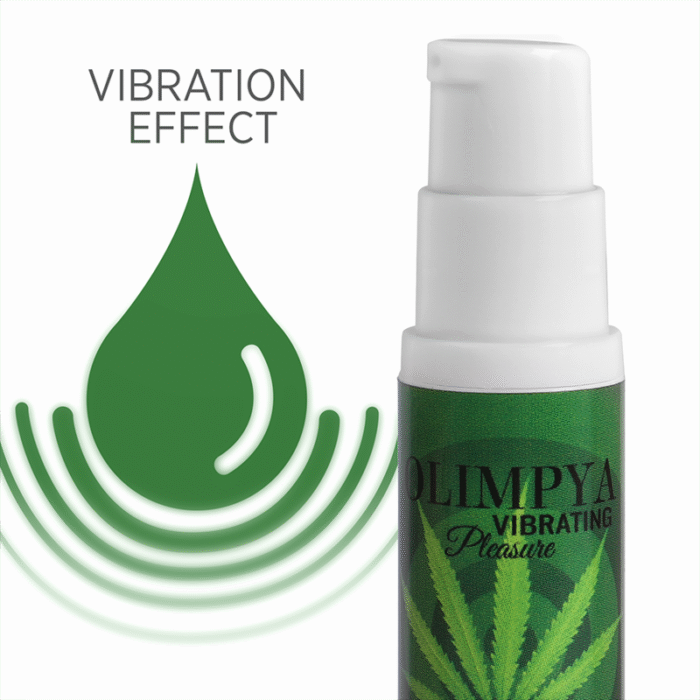 Gel Vibratório Liquido Olimpya Extra Sativa Cannabis RF46796