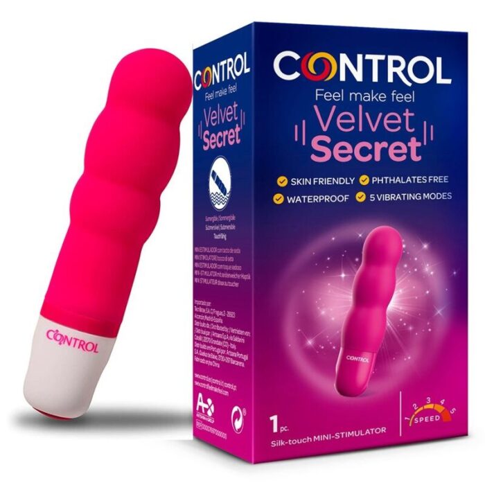 CONTROL – MINI ESTIMULADOR SECRETO DE VELUDO