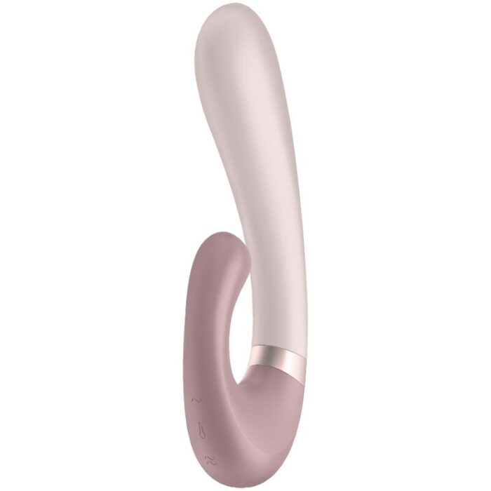 SATISFYER – APLICATIVO VIBRADOR DE ONDAS DE CALOR ROSA