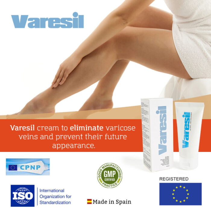 500 COSMETICS – TRATAMENTO COM VARESIL CREAM PARA VARICOSE VEINS