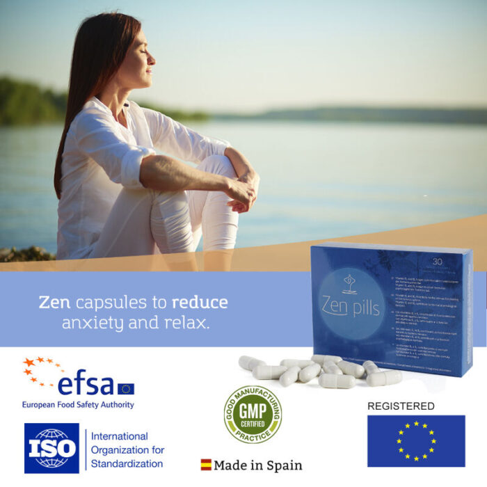 500 COSMETICS – ZEN PILLS CÁPSULAS PARA REDUZIR A ANSIEDADE