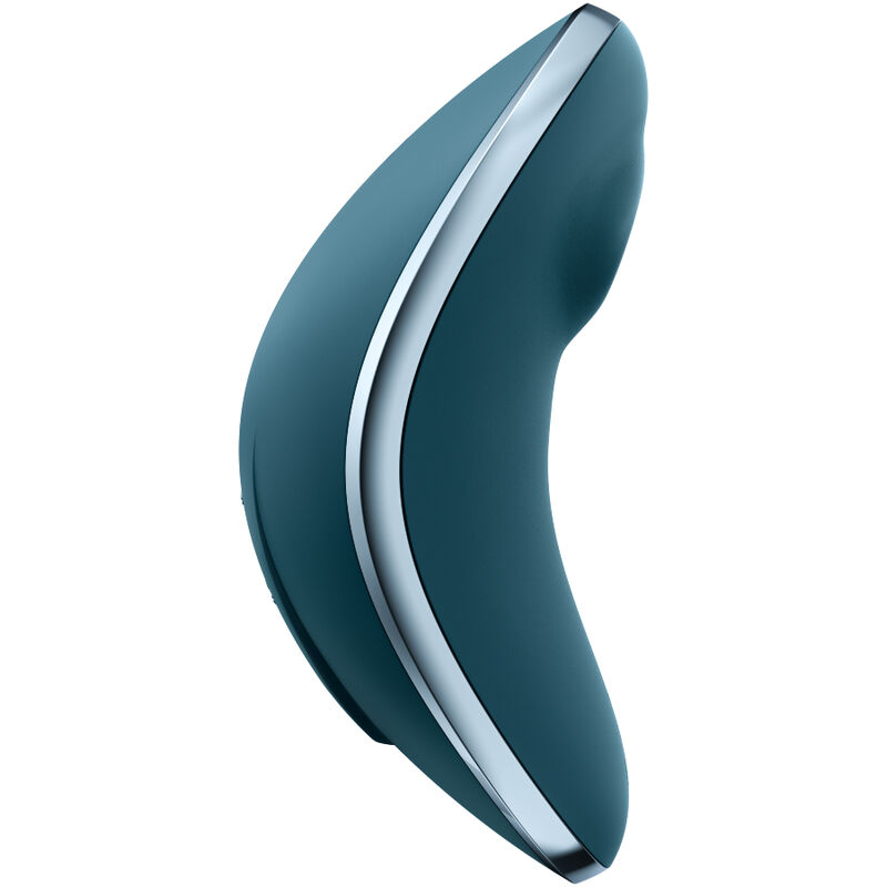 SATISFYER - ESTIMULADOR E VIBRADOR VULVA LOVER 1 AIR PULSE AZUL - Image 2