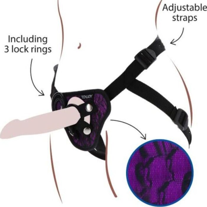 GET REAL – CINTO DE RENDA ROXO