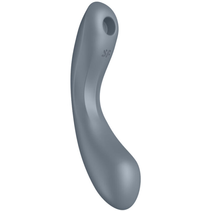 SATISFYER – CURVE TRINITY 1 AIR PULSE VIBRATION GREY