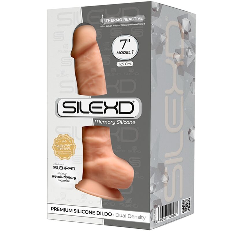 SILEXD - MODELO 1 PÊNIS REALÍSTICO PREMIUM SILEXPAN SILICONE 17.5 CM - Image 3