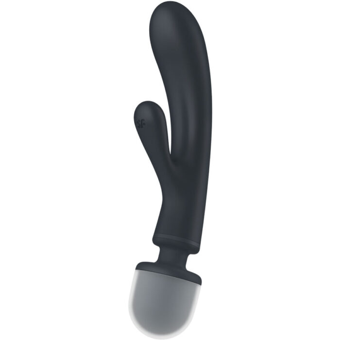 SATISFYER – TRIPLE LOVER RABBIT VIBRADOR MASSAGER CINZA