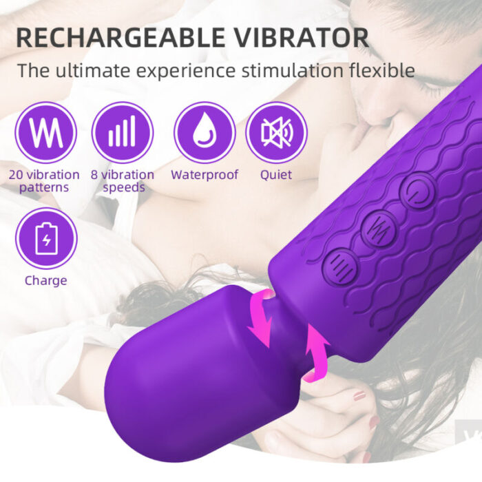 ARMONY – MASSAGER E VIBRADOR VIOLETA