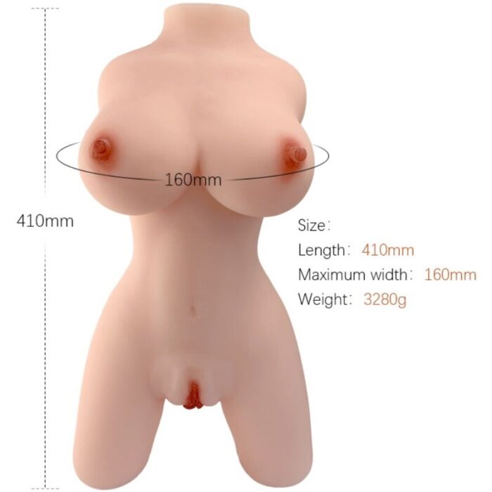 ARMONY – TORSO FEMININO REALISTA MODELO 4