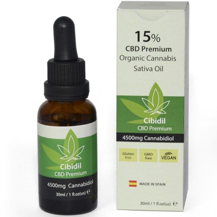 500 COSMETICS – CIBIDIL ÓLEO RELAXANTE CBD 15% 30 ML