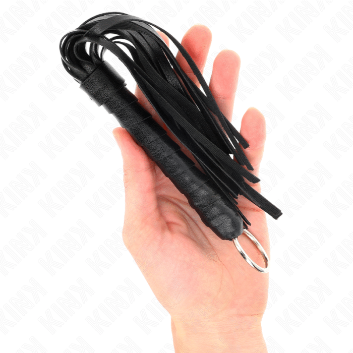 KINK – MINI CHICOTE PRETO SIMPLES 28 CM