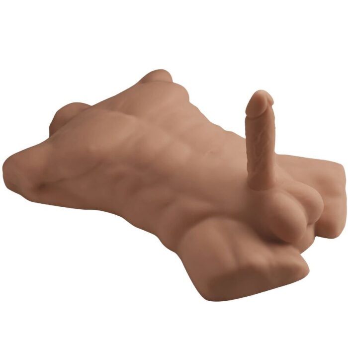 SILEXD – APOLLO L TRONCO MASCULINO REALISTA CARAMELO