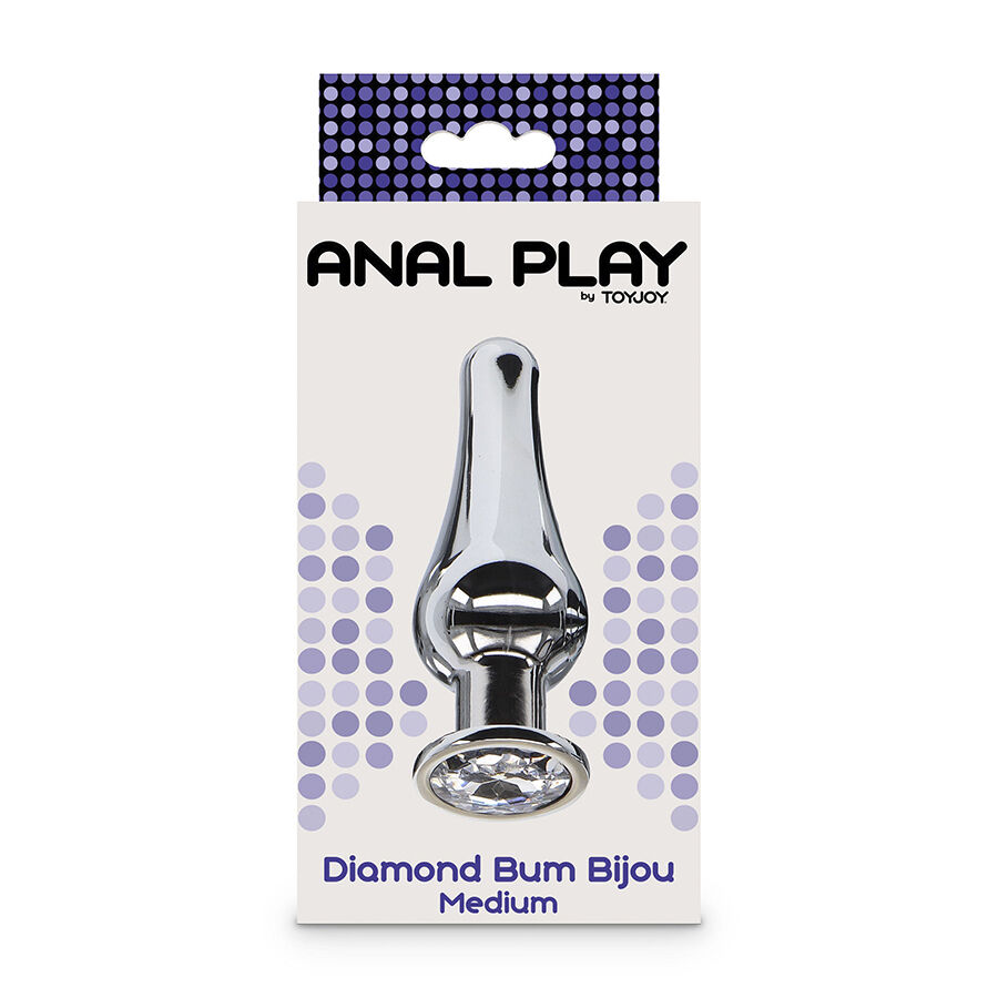 TOYJOY - PLUG ANAL MÉDIO DIAMOND BUM BIJOU ANAL PLAY - Image 5