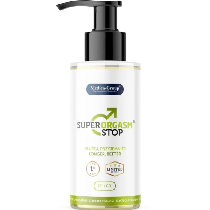 MEDICA GROUP – SUPER ORGASM STOP GEL ÍNTIMO PARA HOMENS 150 ML