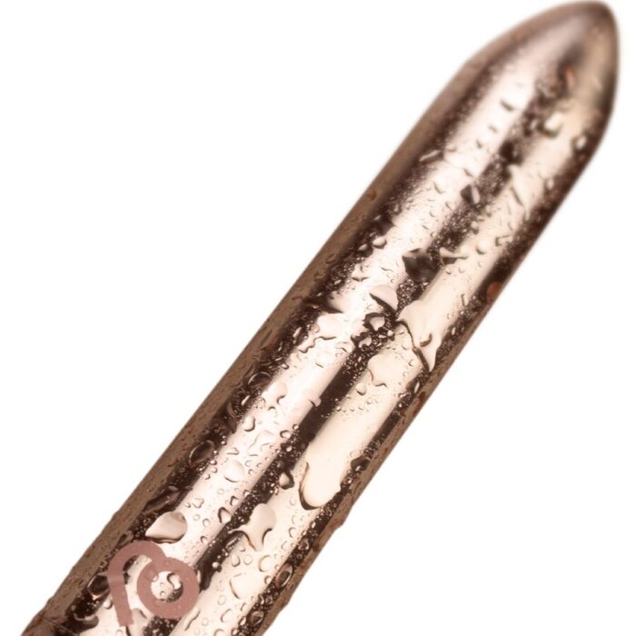 ROCKS-OFF – BALA VIBRATÓRIA RECARREGÁVEL GOLDEN ROSE