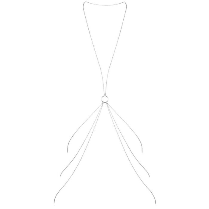 BIJOUX – MAGNIFIQUE CORRENTES DE METAL PARA O CORPO 8 PRATA