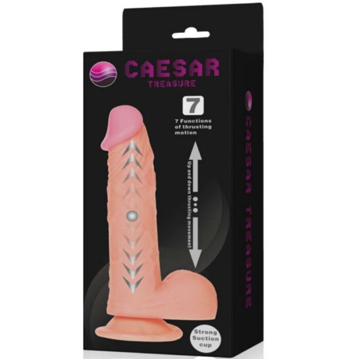BAILE – CAESAR TREASURE REALISTIC DILDO UP & DOWN FUNÇÃO