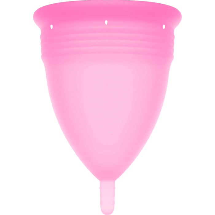 STERCUP – COPO MENSTRUAL DE SILICONE FDA ROSA – TAMANHO L