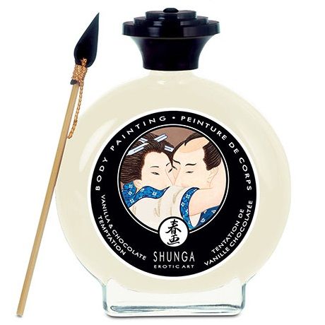 SHUNGA – PINTURA CORPORAL BAUNILHA E CHOCOLATE