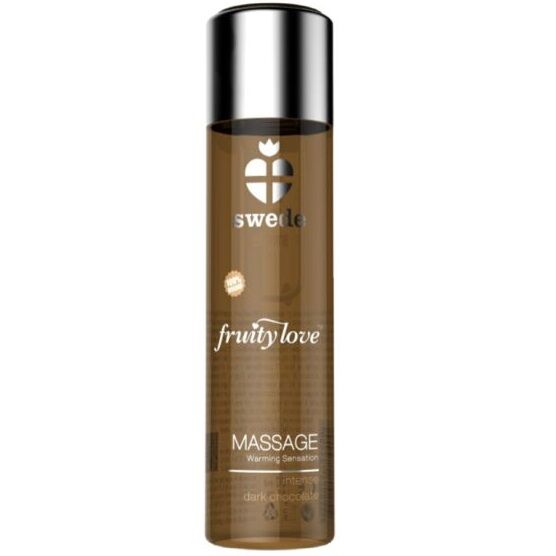 SWEDE – FRUITY LOVE EFEITO DE AQUECIMENTO ÓLEO DE MASSAGEM INTENSO CHOCOLATE ESCURO 60 ML