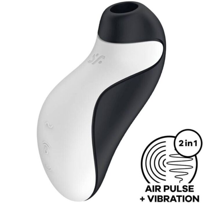 SATISFYER – ESTIMULADOR DE PULSO DE AR ORCA + VIBRAO
