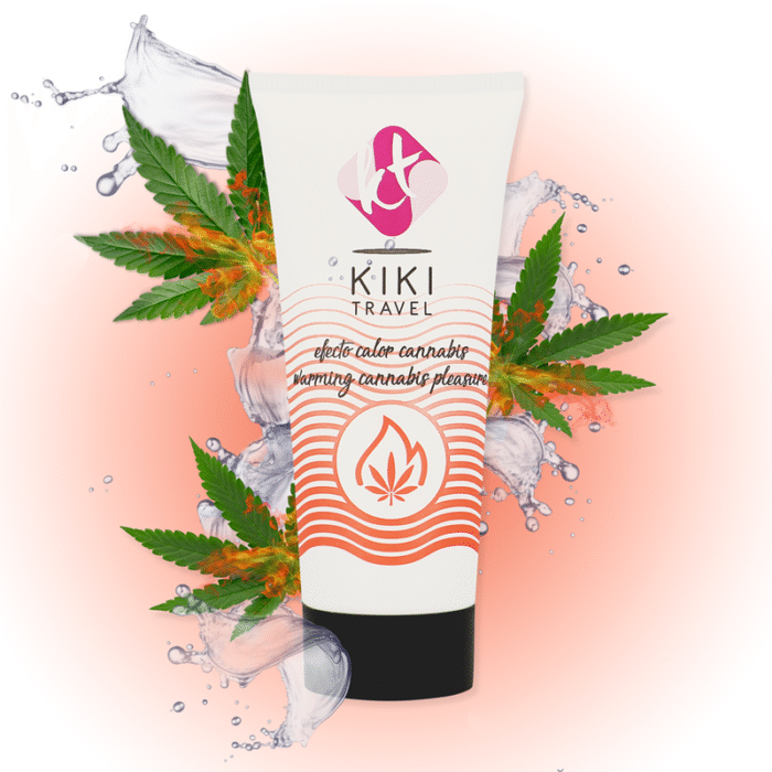 KIKÍ TRAVEL – CANNABIS LUBRIFICANTE DE EFEITO QUENTE 50 ML