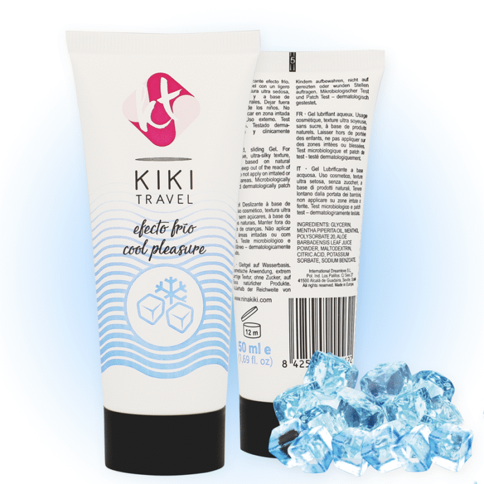 KIKÍ TRAVEL –  LUBRIFICANTE COM EFEITO DE REFRIGERAÇÃO 50 ML