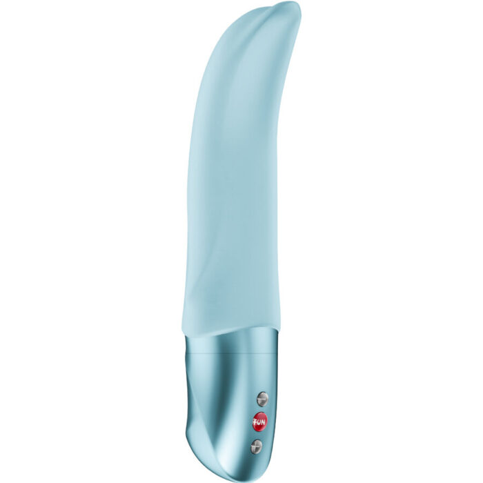 FUN FACTORY – VIBRADOR DIVA DOLPHIN PARA PONTO G, AZUL GELO