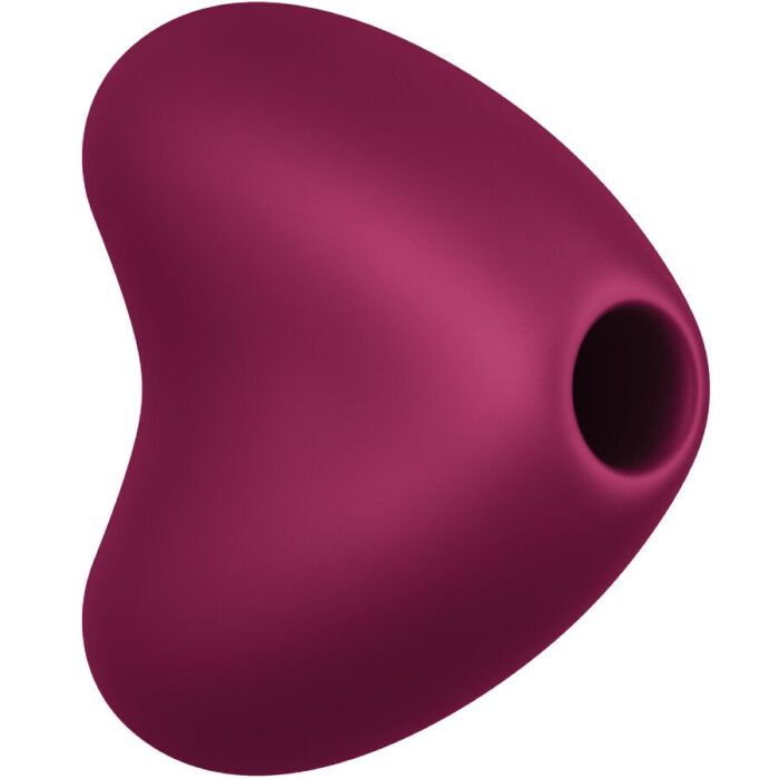 FUN FACTORY – VIBRADOR LIBERA AIR PULSE VERMELHO VINHO