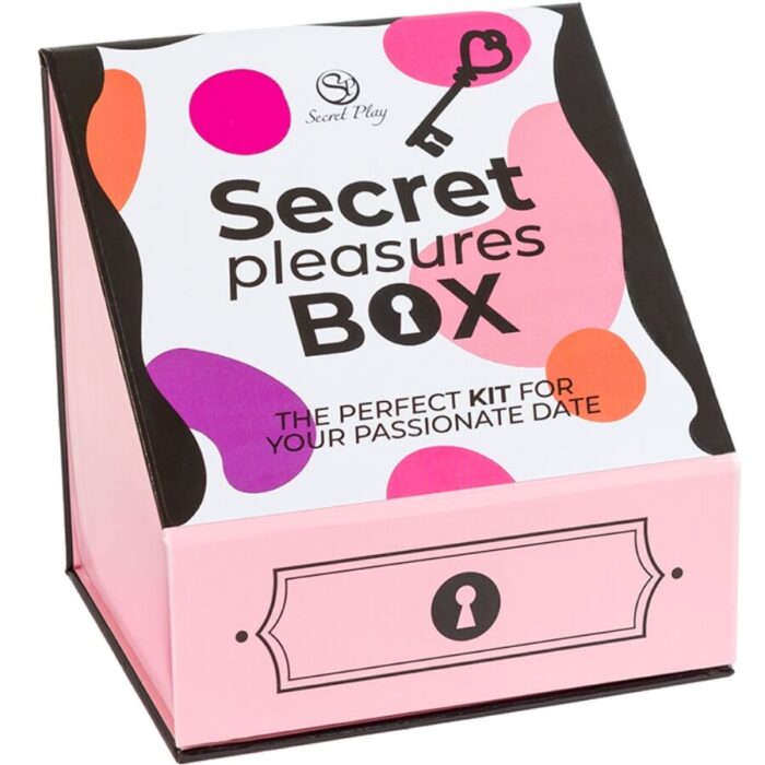 SECRET PLAY – CAIXA DE PRAZERES PARA CASAIS: DADOS + VIBRATÓRIO BALA + CANETA DE PENA